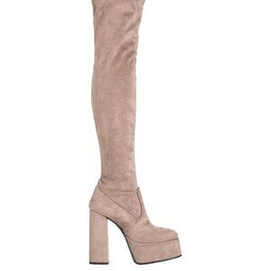 NEW Mattia Capezzani Biba Platform Over The Knee Boots Tan US7/EU37 €450